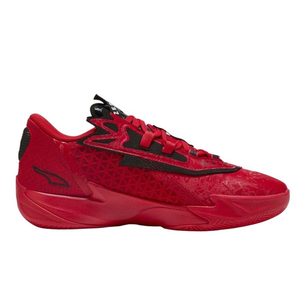 Puma Mens Scoot Zeros II ODD CIT Suede Basketball Shoes / Red